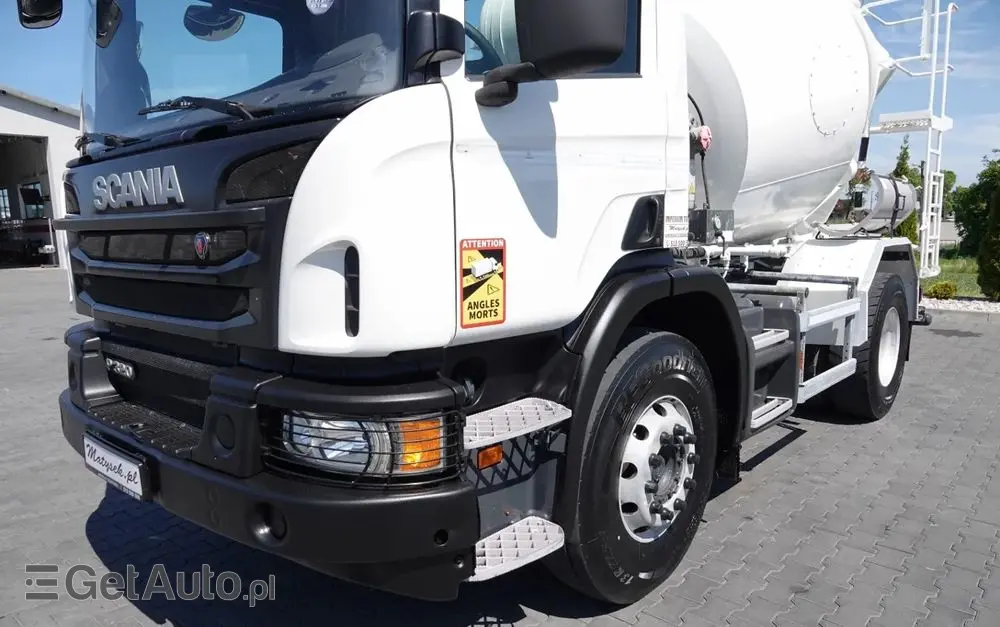 SCANIA P 320 / BETONOMIESZARKA / GRUSZKA / 6 m3 / EURO 6 