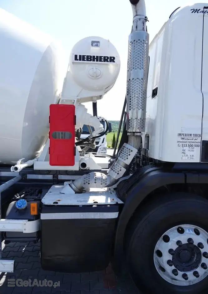 SCANIA P 320 / BETONOMIESZARKA / GRUSZKA / 6 m3 / EURO 6 