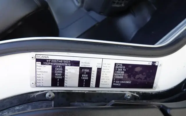 SCANIA P 320 / BETONOMIESZARKA / GRUSZKA / 6 m3 / EURO 6 