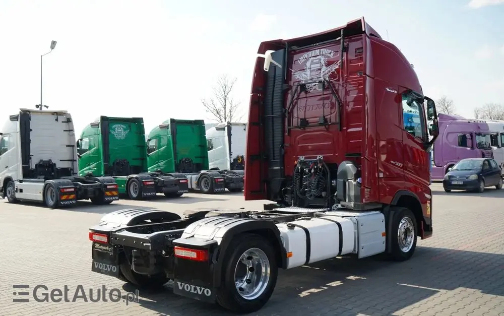 VOLVO FH 500 / XXL / I-SAVE /  LOWDECK / MEGA / KLIMA POSTOJOWA / TV / ALUFELGI / PO KONTRAKCIE SERWISOWYM 