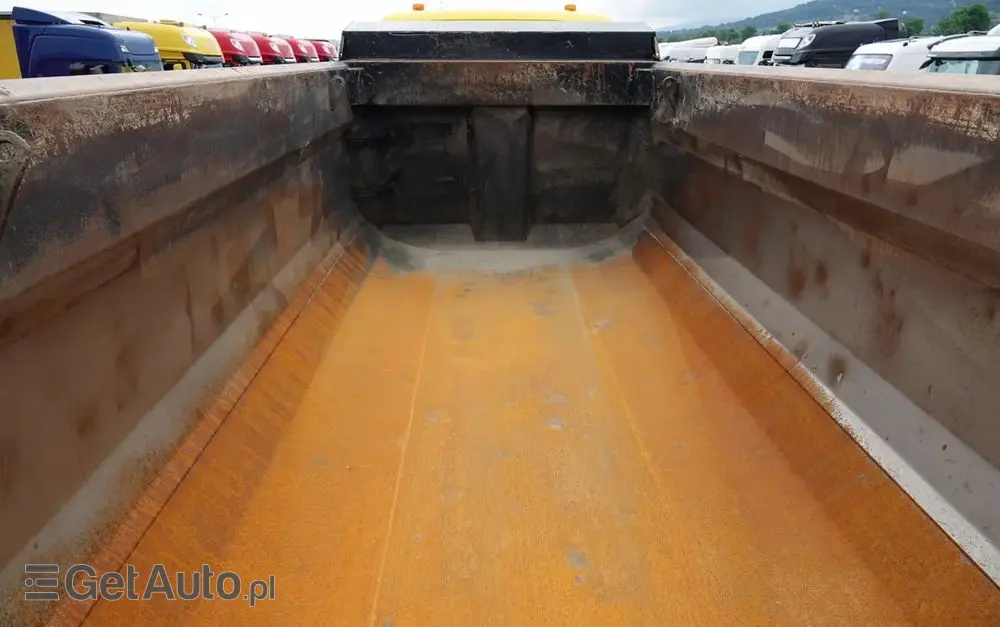 MAN TGS 41.460 / 8X8 / WYWROTKA TYLNOZSYPOWA / MANUAL / HARDOX / KH-KIPPER / 2017 ROK / PO KONTRAKCIE SERWISOWYM 