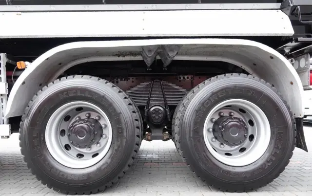 MAN TGS 41.460 / 8X8 / WYWROTKA TYLNOZSYPOWA / MANUAL / HARDOX / KH-KIPPER / 2017 ROK / PO KONTRAKCIE SERWISOWYM 