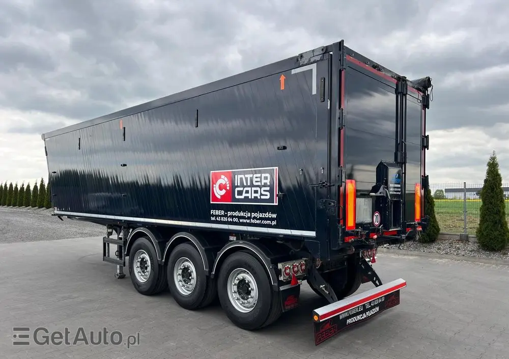 FEBER INTER CARS WYWROTKA 46m3/ KLAPO-DRZWI/ TYLKO ZBOŻA 
