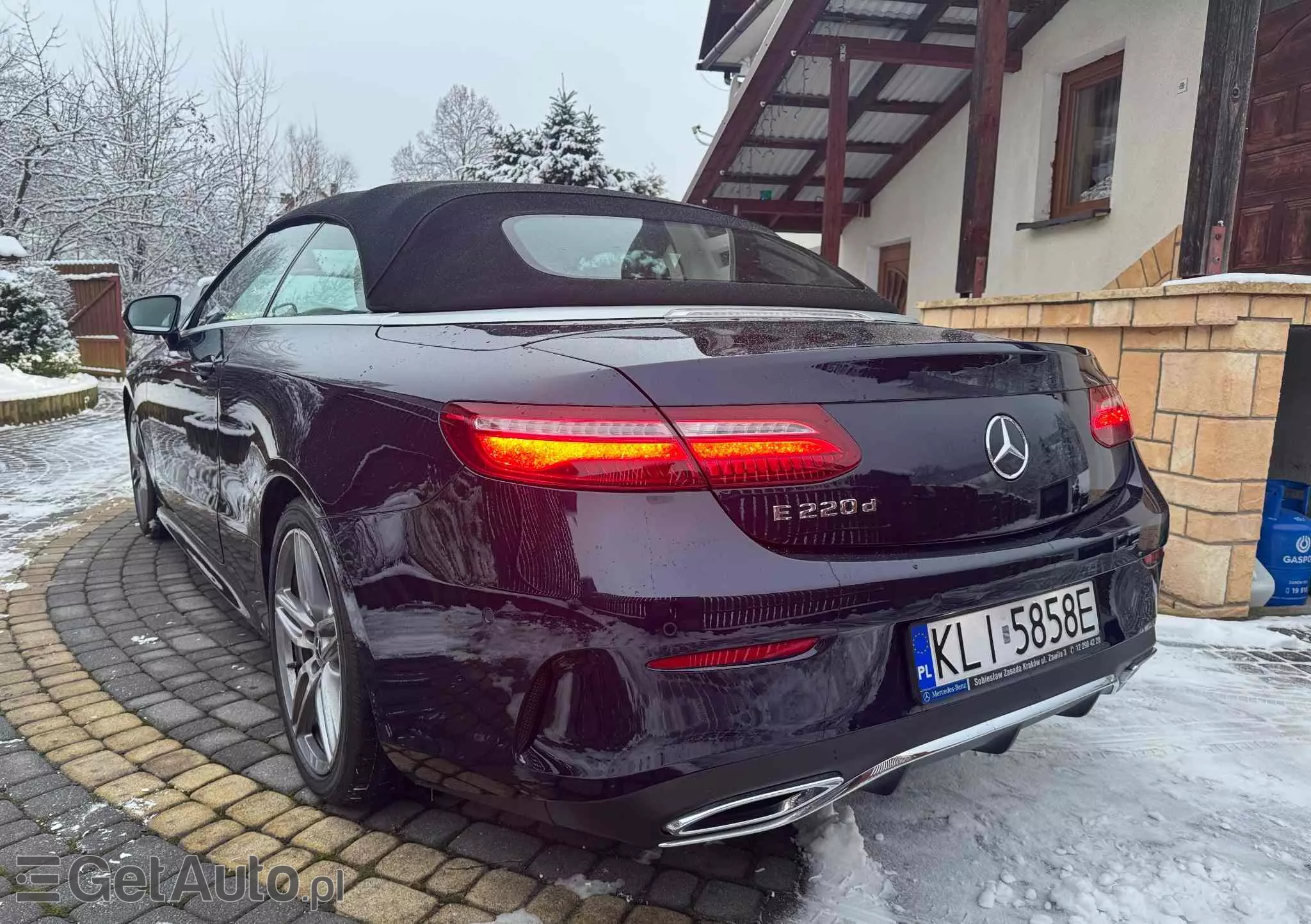 MERCEDES-BENZ Klasa E 220 d Kabriolet 9G-TRONIC