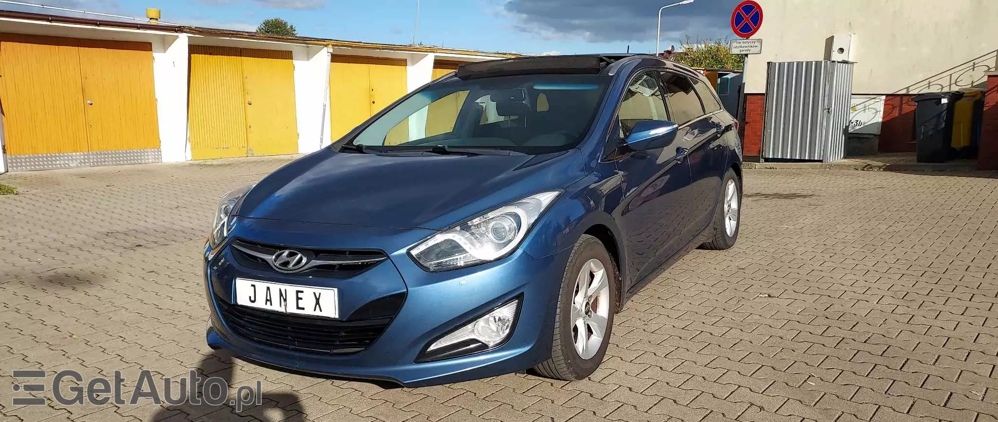 HYUNDAI I40 Kombi blue 1.7 CRDi Premium