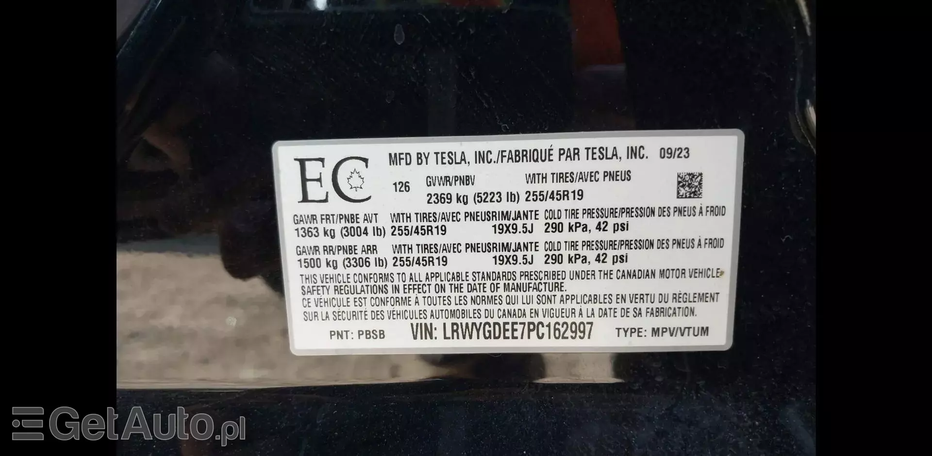 TESLA Model Y Performance (462 KM) AWD