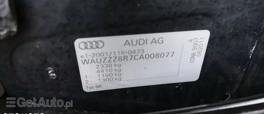 AUDI Q5 2.0 TFSI Quattro