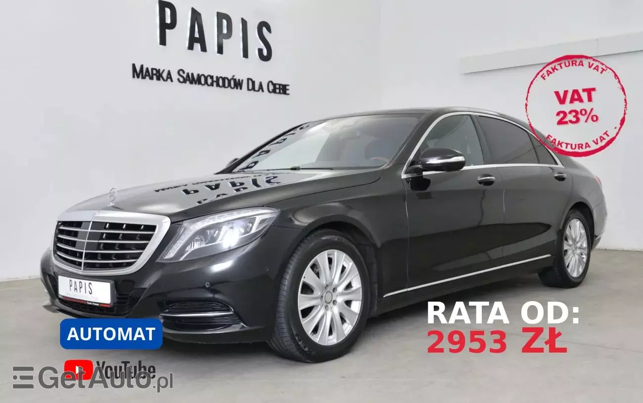 MERCEDES-BENZ Klasa S 350 d L 4Matic 9G-TRONIC