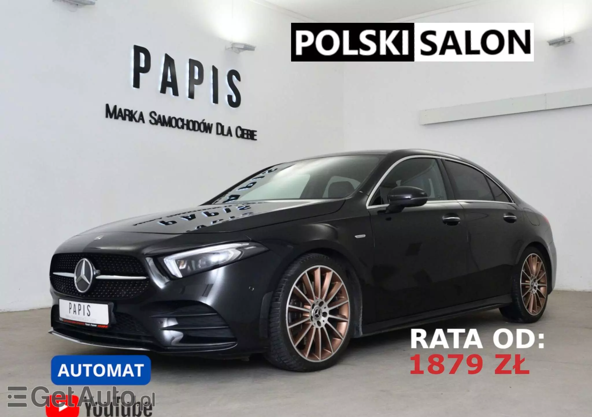 MERCEDES-BENZ Klasa A 250 4-Matic Edition 1 7G-DCT