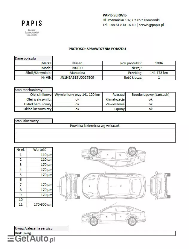 NISSAN 100 NX 1.6 SLX