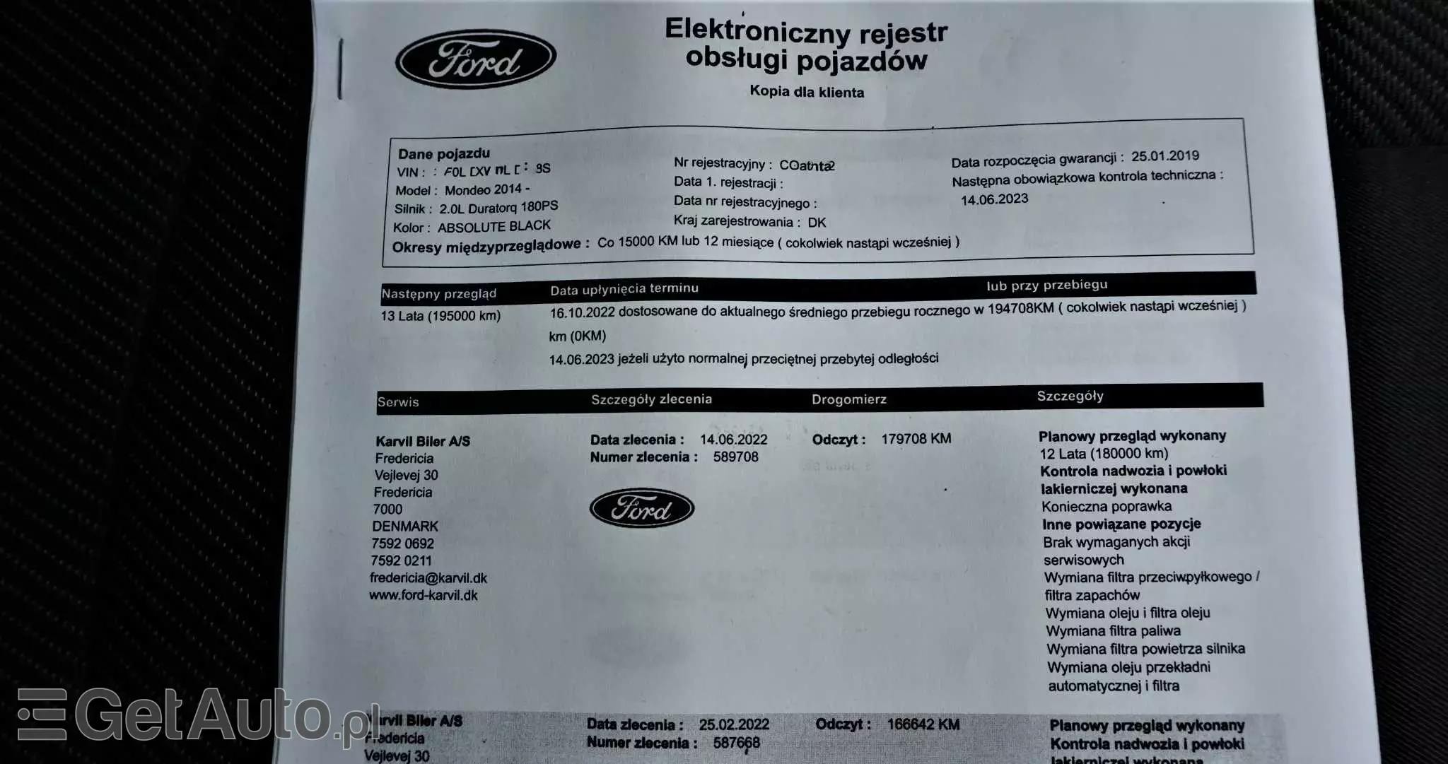 FORD Mondeo 2.0 TDCi Titanium PowerShift