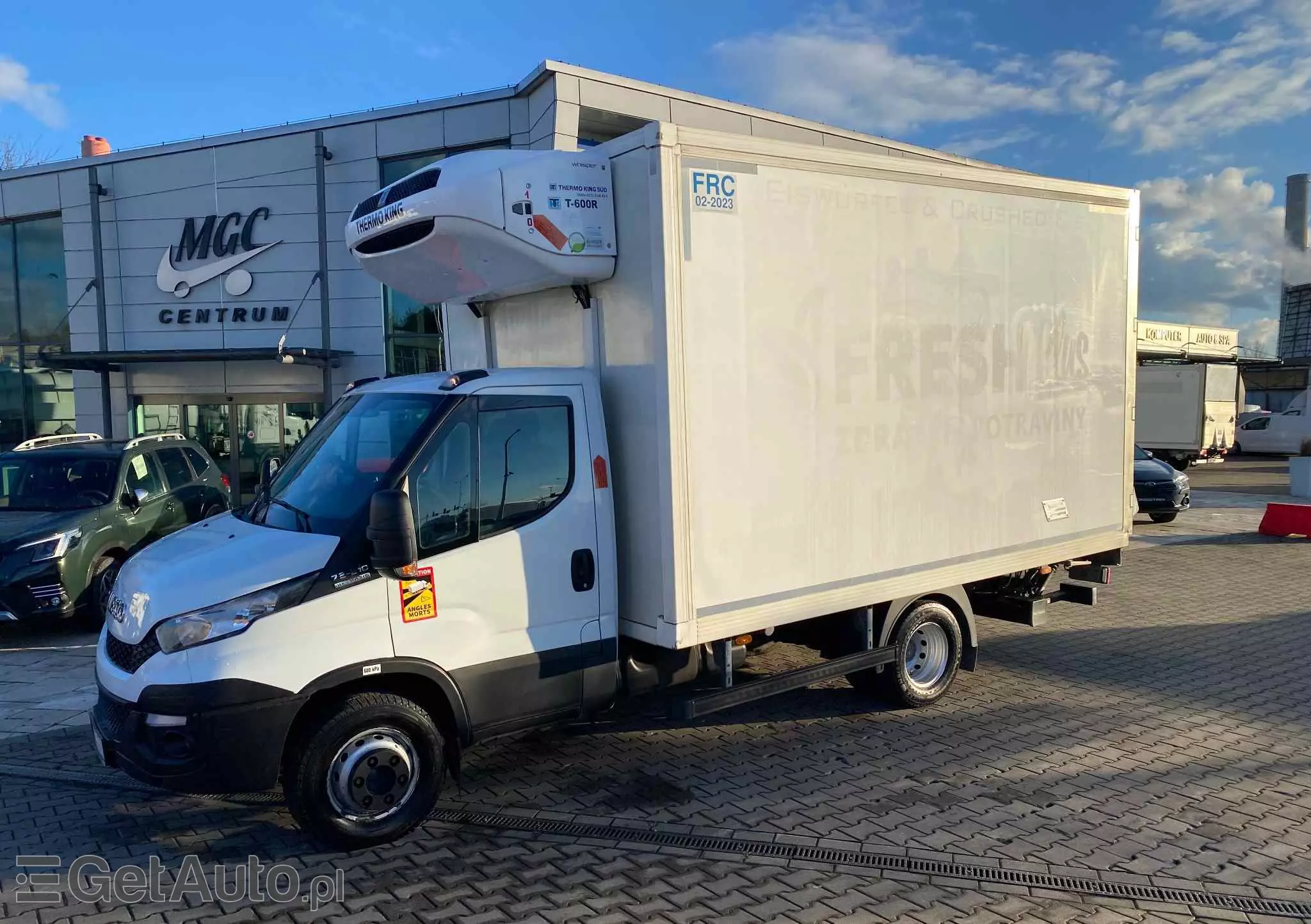 IVECO DAILY 70C 20 /Mocna CHŁODNIA THERMO KING T600R / 1WŁ / E6 