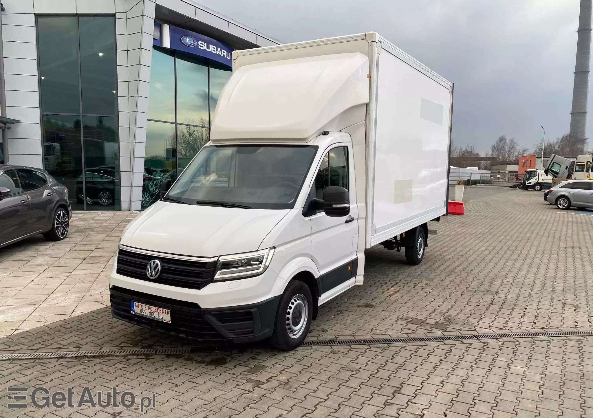 VOLKSWAGEN CRAFTER 2.0 TDi 177 / UNIKATOWY! / WYSOKI KONTENER / E6 / BEZWYPADKOWY / WINDA 750KG / WEBASTO 