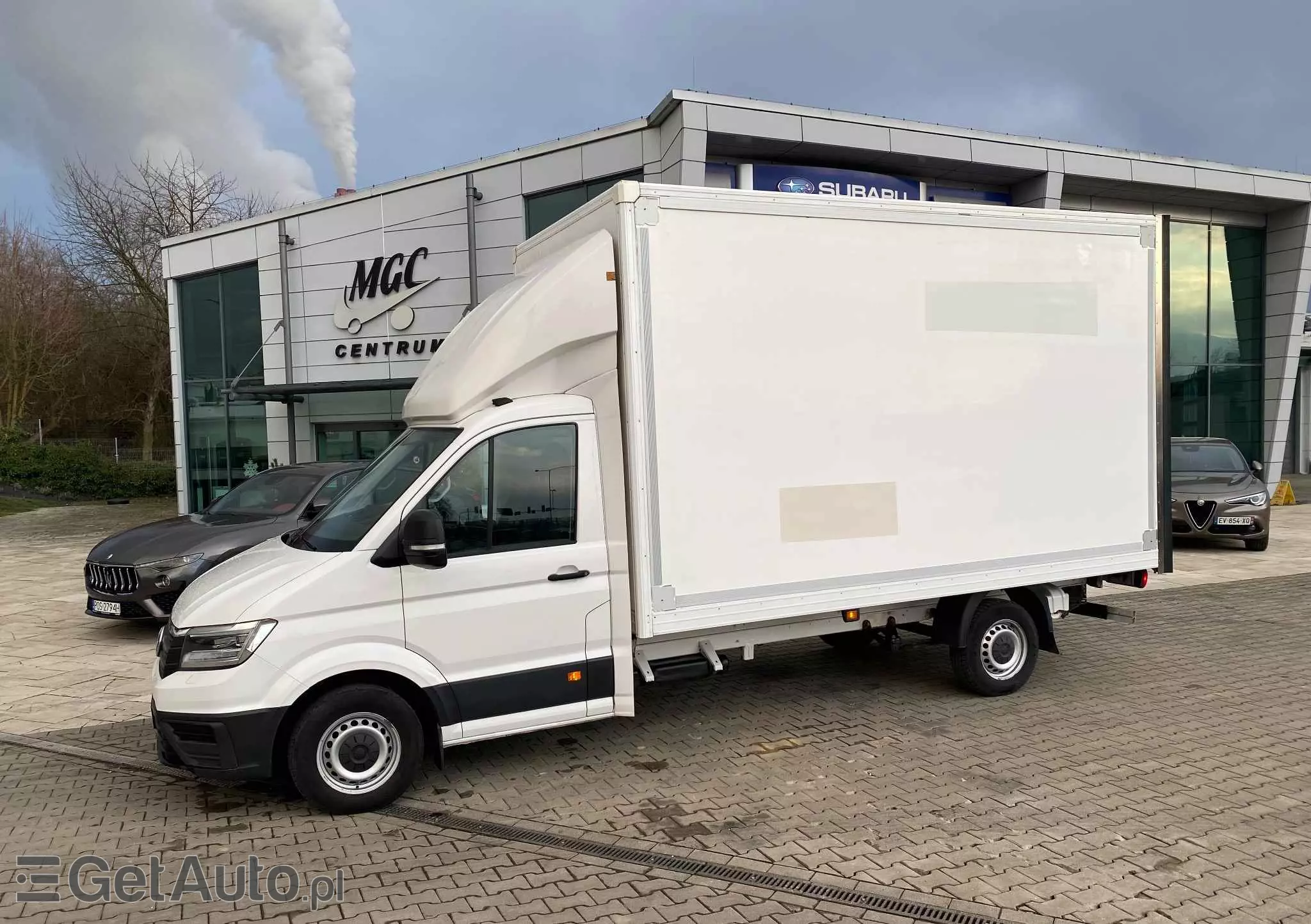 VOLKSWAGEN CRAFTER 2.0 TDi 177 / UNIKATOWY! / WYSOKI KONTENER / E6 / BEZWYPADKOWY / WINDA 750KG / WEBASTO 