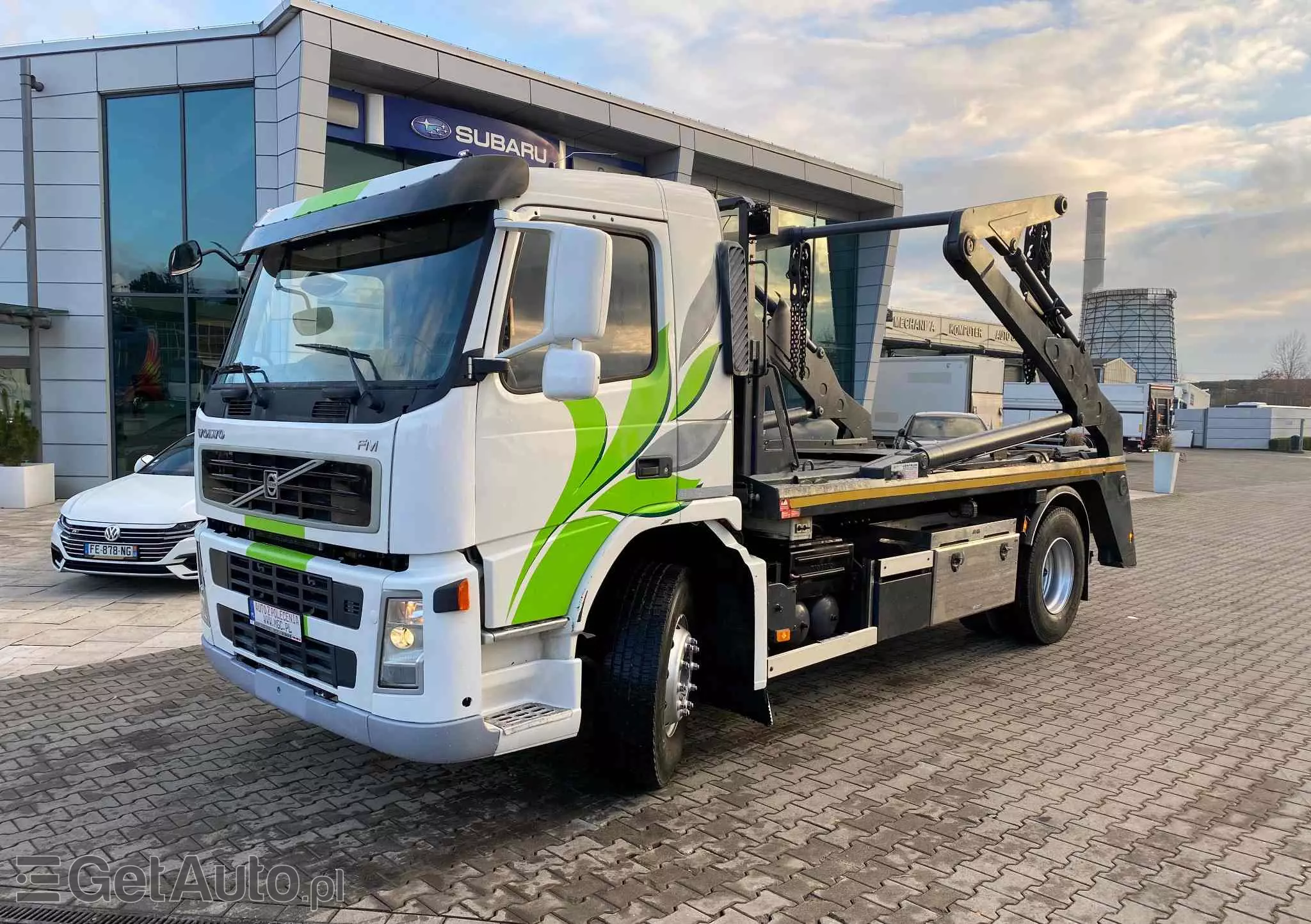 VOLVO FM 380 /4X2 / BRAMOWIEC / JOAB VL8 / PRZEDŁUŻANA PLATFORMA / SUPER STAN / MOCNY SILNIK / E4 