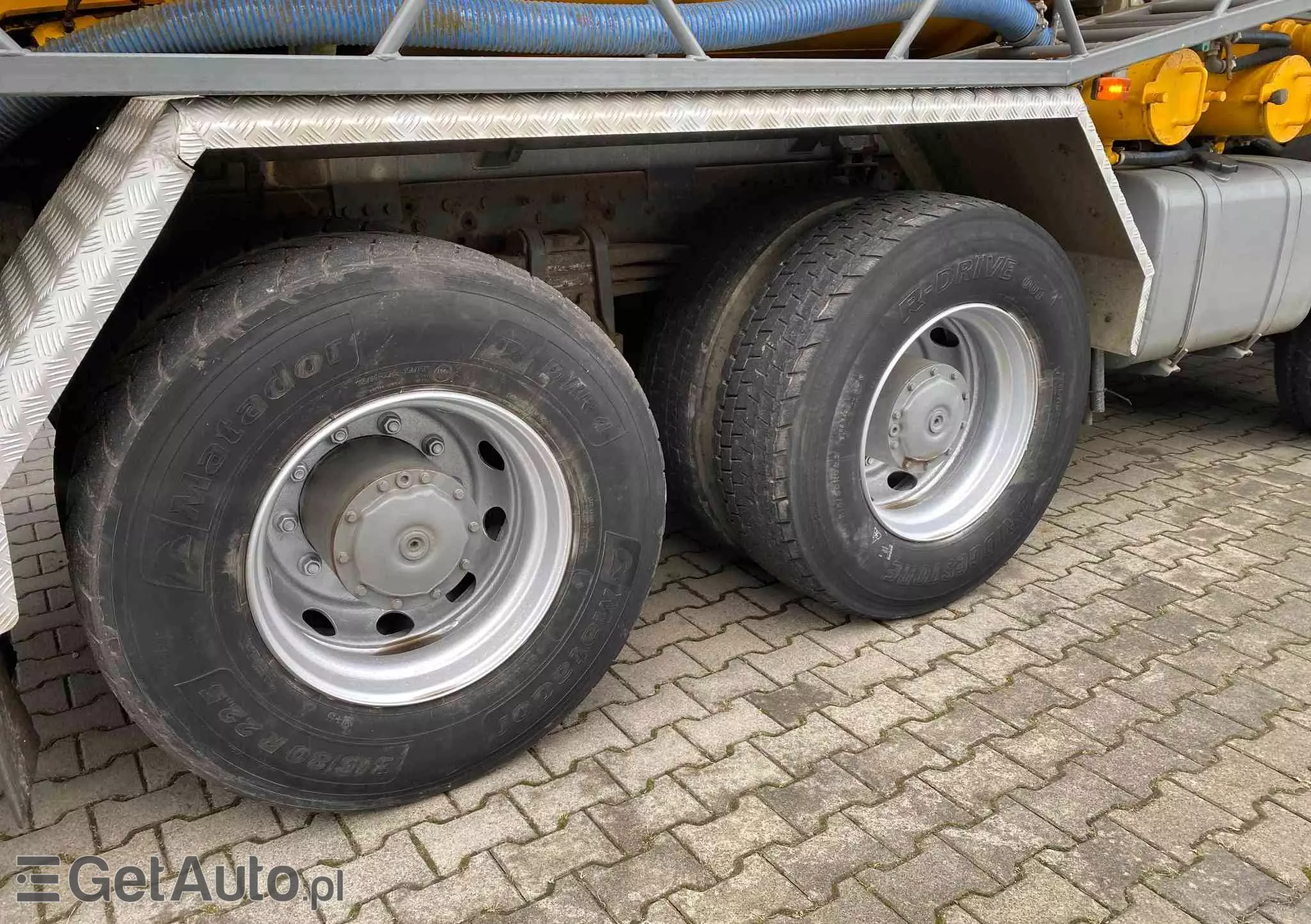 MERCEDES-BENZ Actros 3541 8X4 / ASENIZACYJNY / 13800L / POMPA WITTIG i KAISER / ADR / E3 / IDEALNY STAN! 