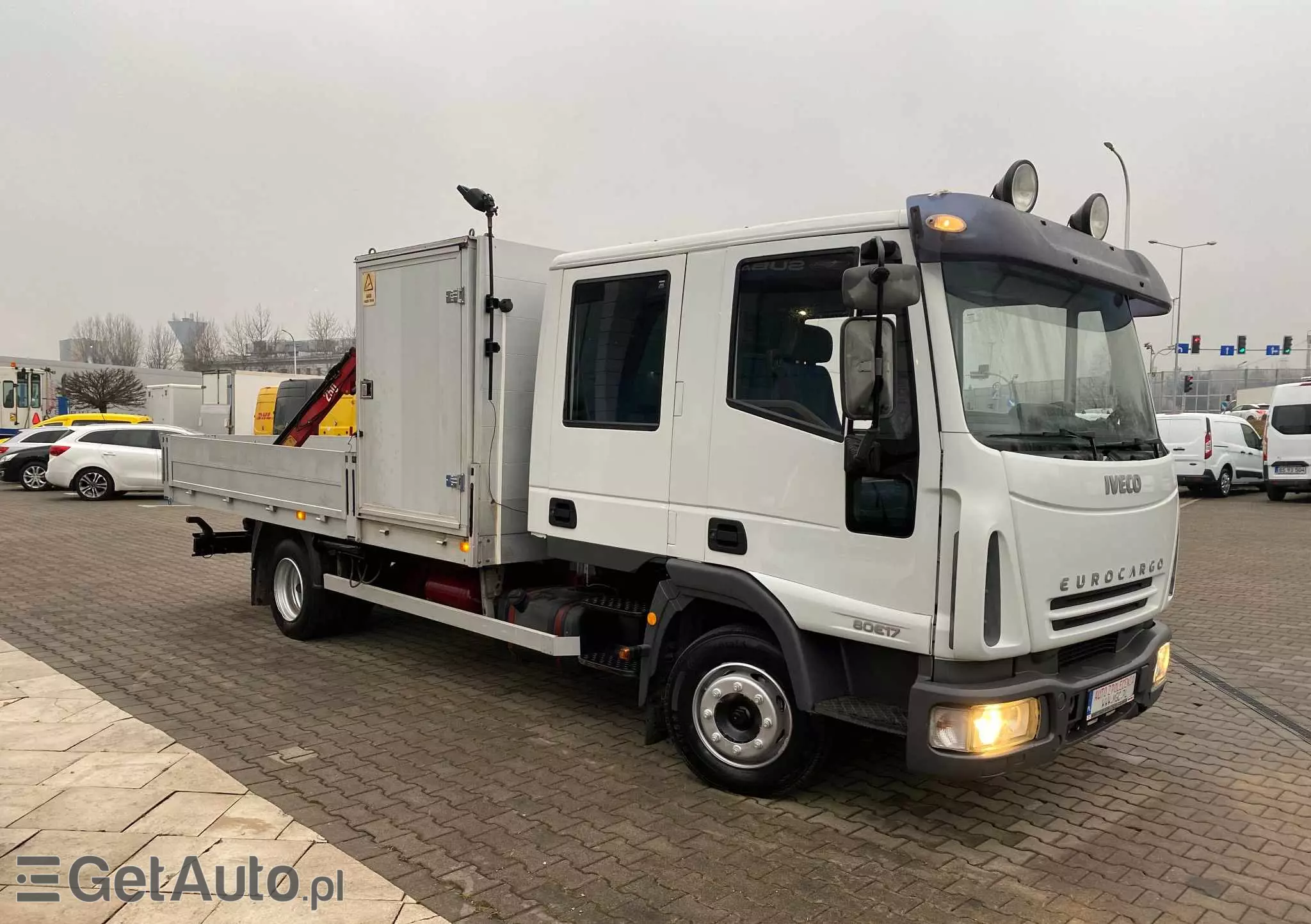 IVECO Eurocargo ML 80 E17 / DOKA / HDS  SKRZYNIA / BRYGADÓWKA / BDB STAN! 