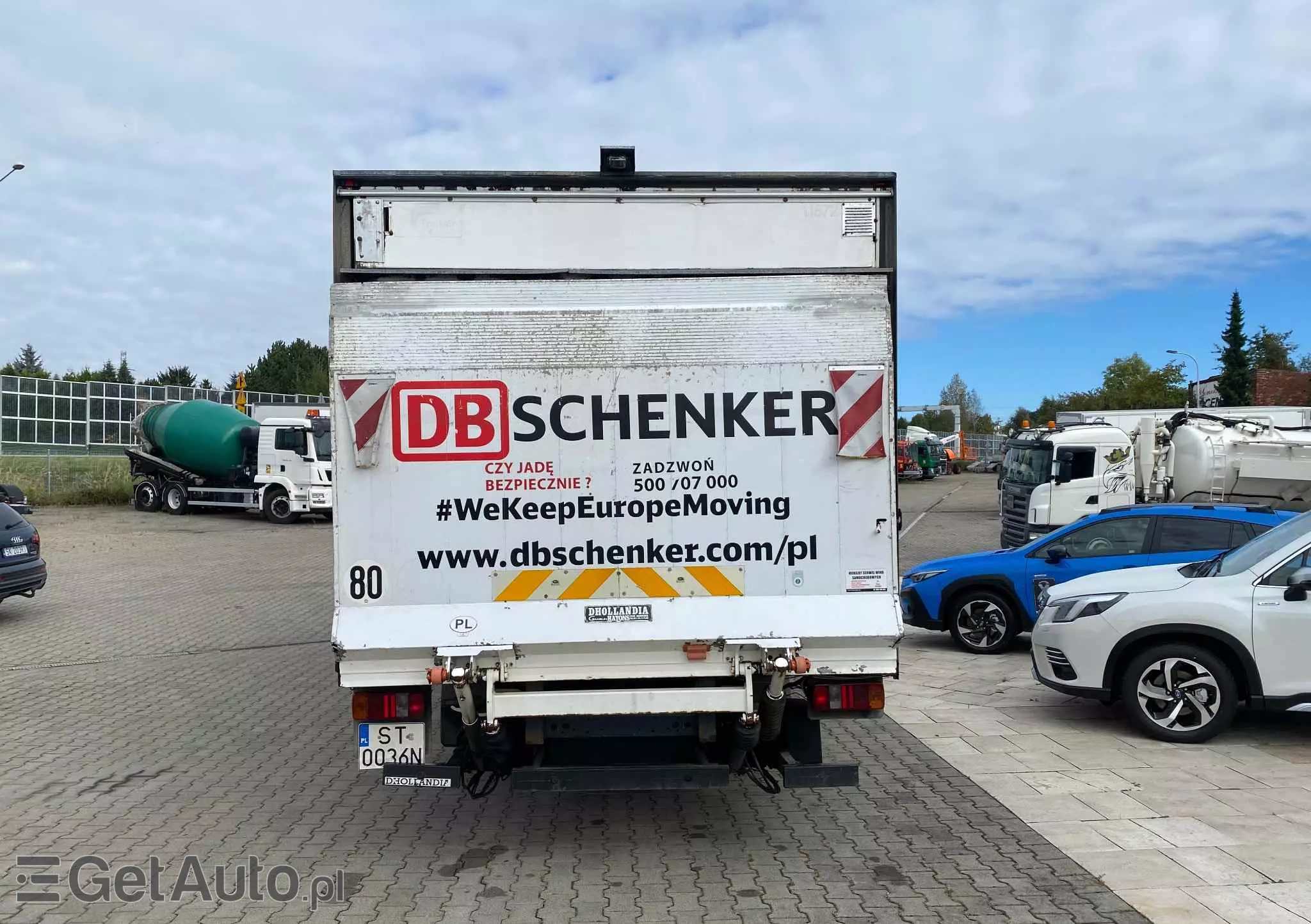 DAF LF 45.210 / KONTENER / E5 / WINDA / BEZWYPADKOWY 