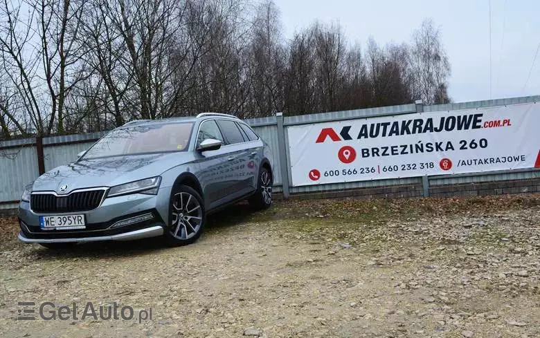 SKODA Superb 2.0 TDI SCR 4x4 Scout DSG