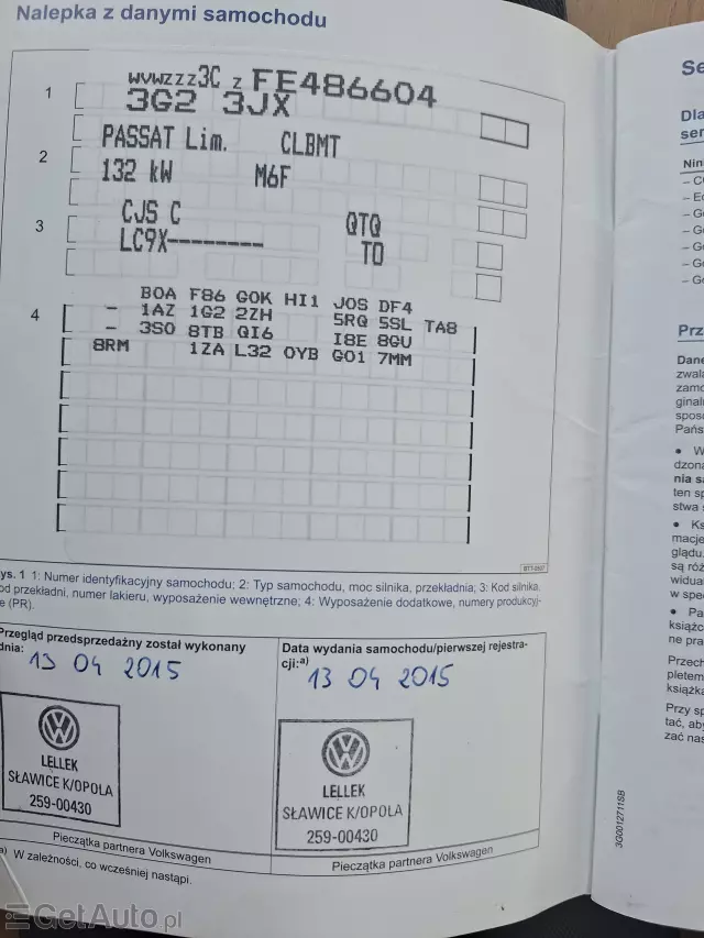 VOLKSWAGEN Passat Comfortline