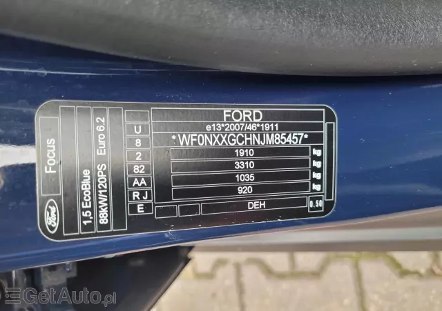 FORD Focus  1.5 TDCi Trend ASS PowerShift