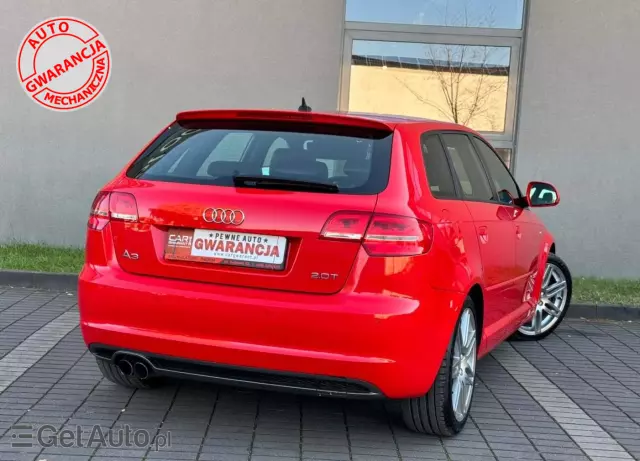 AUDI A3 2.0 TFSI Sportback (DSG) S tronic S line Sportpaket plus