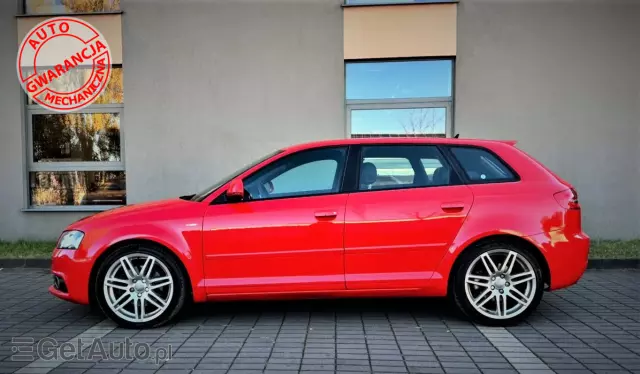 AUDI A3 2.0 TFSI Sportback (DSG) S tronic S line Sportpaket plus