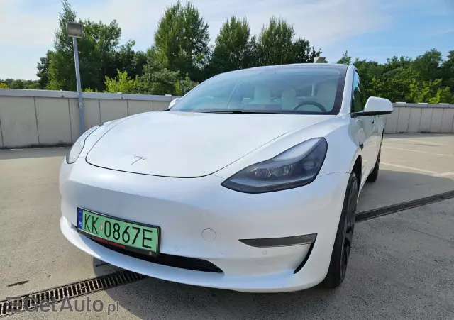 TESLA Model 3 Langstreckenbatterie Allradantrieb Dual Motor Performance