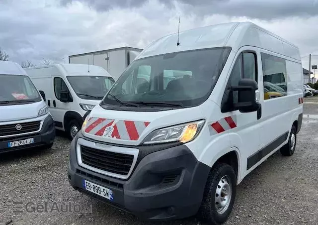 PEUGEOT Boxer 7-os. brygadówka doka dubel klima tempomat 