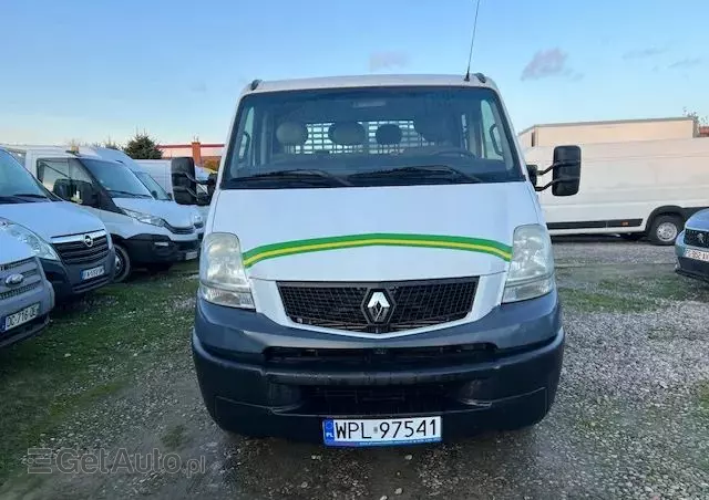 RENAULT Mascott wywrotka 7-os. dubel kiper 3,0 Dci 120 KM 