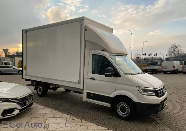 VOLKSWAGEN CRAFTER 2.0 TDi 177 / UNIKATOWY! / WYSOKI KONTENER / E6 / BEZWYPADKOWY / WINDA 750KG / WEBASTO 