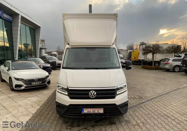 VOLKSWAGEN CRAFTER 2.0 TDi 177 / UNIKATOWY! / WYSOKI KONTENER / E6 / BEZWYPADKOWY / WINDA 750KG / WEBASTO 