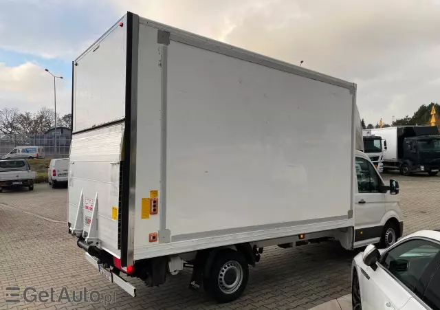 VOLKSWAGEN CRAFTER 2.0 TDi 177 / UNIKATOWY! / WYSOKI KONTENER / E6 / BEZWYPADKOWY / WINDA 750KG / WEBASTO 