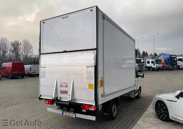 VOLKSWAGEN CRAFTER 2.0 TDi 177 / UNIKATOWY! / WYSOKI KONTENER / E6 / BEZWYPADKOWY / WINDA 750KG / WEBASTO 