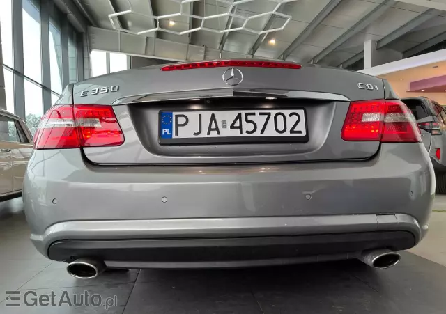 MERCEDES-BENZ Klasa E 350 CDI DPF Coupe BlueEFFICIENCY 7G-TRONIC Elegance