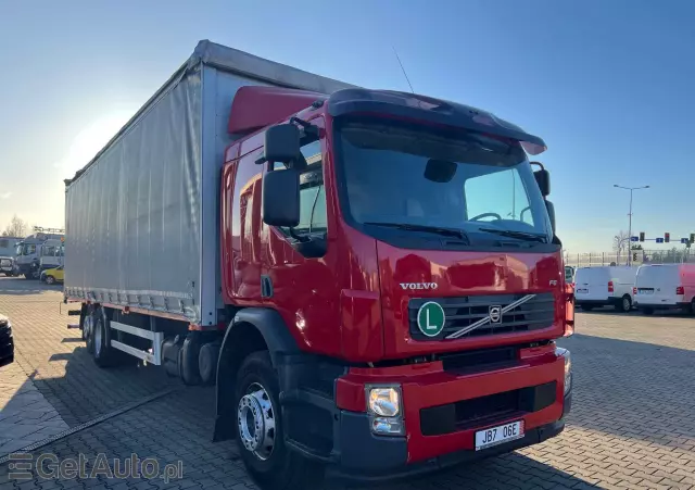 VOLVO FE 320 , 62R, 6X2,22EP/FIRANKA, PLANDEKA zsuwany dach  / PO SERWISIE 