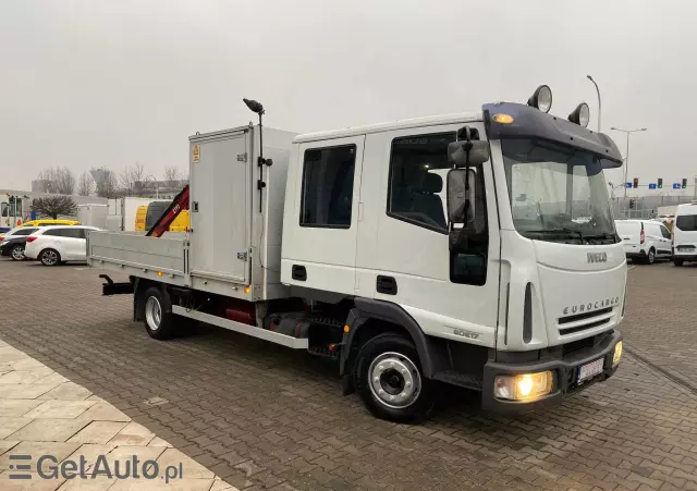 IVECO Eurocargo ML 80 E17 / DOKA / HDS  SKRZYNIA / BRYGADÓWKA / BDB STAN! 