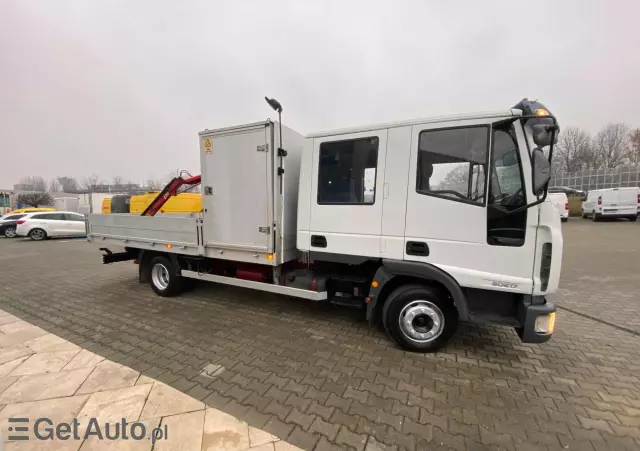 IVECO Eurocargo ML 80 E17 / DOKA / HDS  SKRZYNIA / BRYGADÓWKA / BDB STAN! 