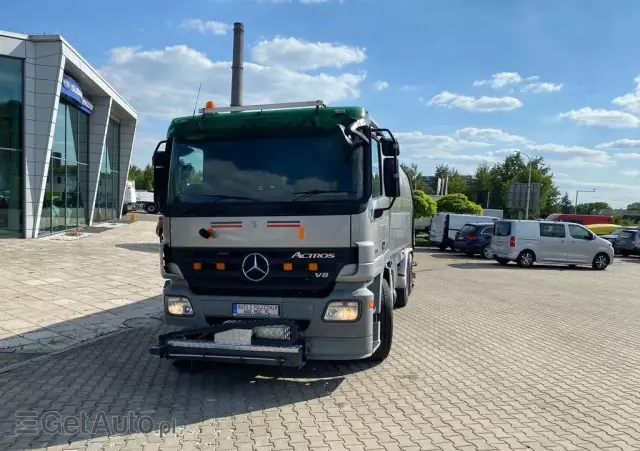 MERCEDES-BENZ Actros 25.50L / ZAMIATARKA + POLEWACZKA / E3 / BROCK SL 480 JUMBO S / V8 / 12M3 