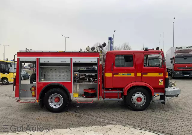 VOLVO F613 - STRAŻ POŻARNA - STAN BDB - POMPA Z PRZODU 